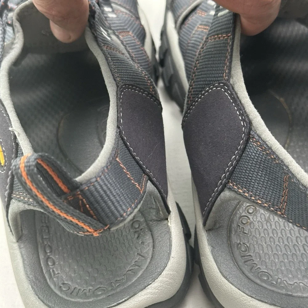 KEEN Newport H2 Water Sandals Men 13 India Ink Rust Black Gray Waterproof Hybrid